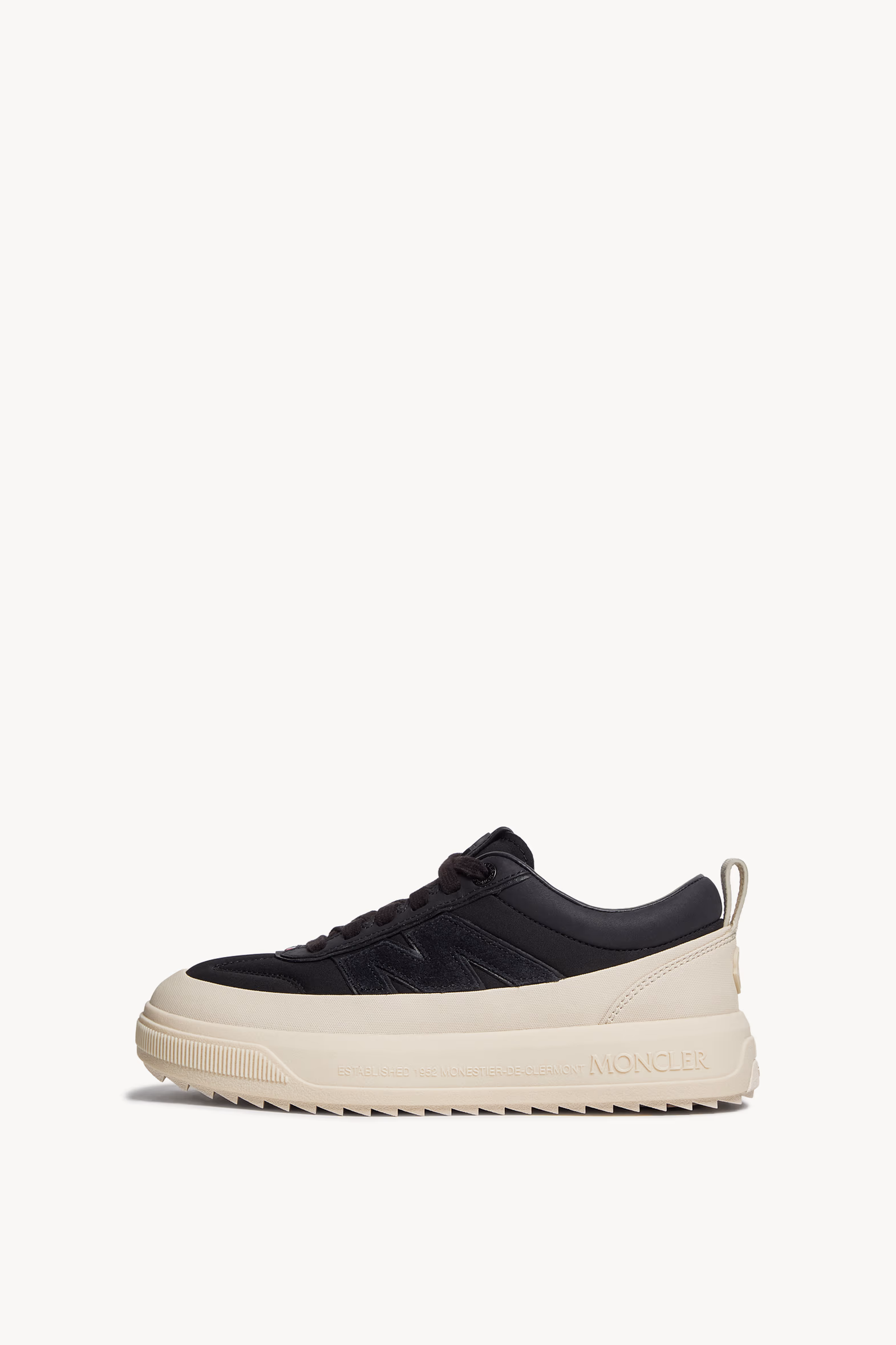 Moncler Altive Nubuck & Suede Sneakers Women Black Moncler 0